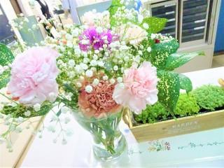 お花をいただきました！