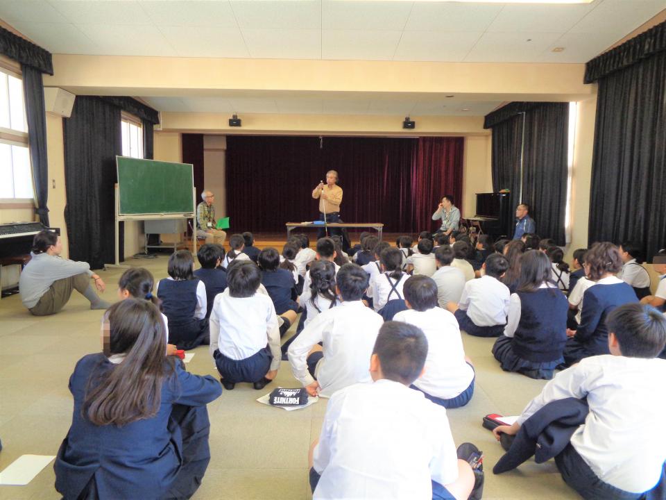 「福祉教育」in東淡路小学校