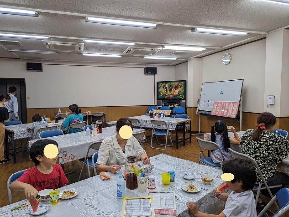 すまいる食堂を7月19日に行いました！