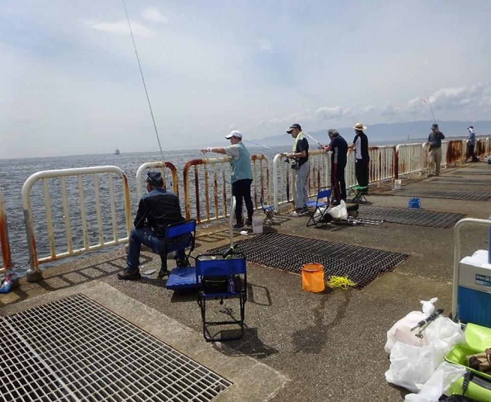 館外プログラム「釣り」（白雲・JIKYO通所事業）