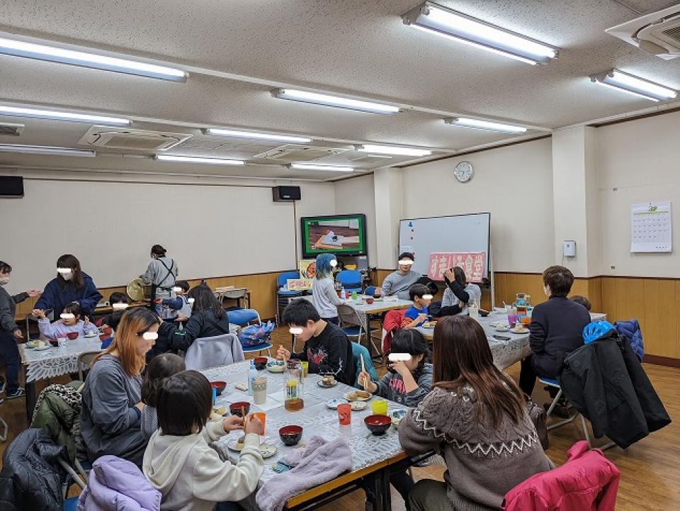 すまいる食堂を２月７日に行いました！