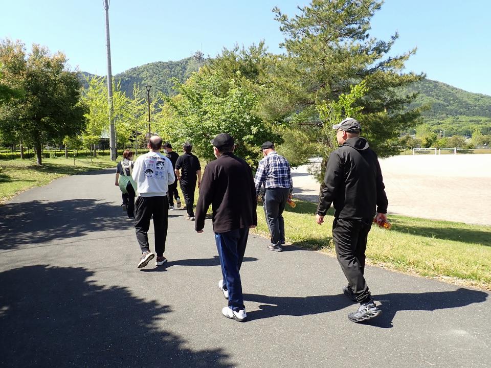公園をぶらぶらしました（さわやか荘）