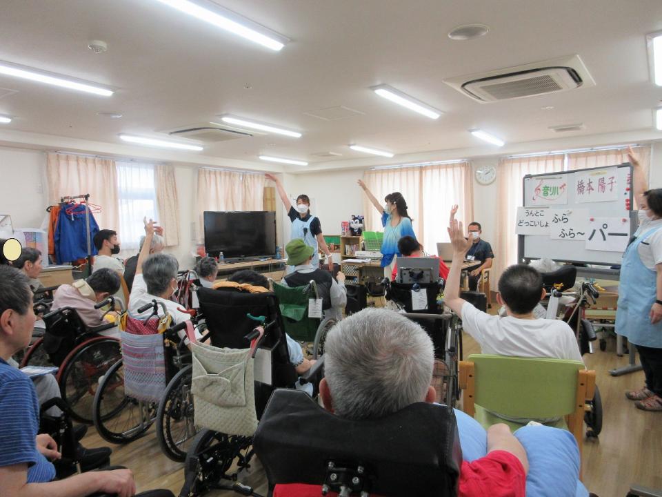 音楽リハビリ(８月)　いまみや