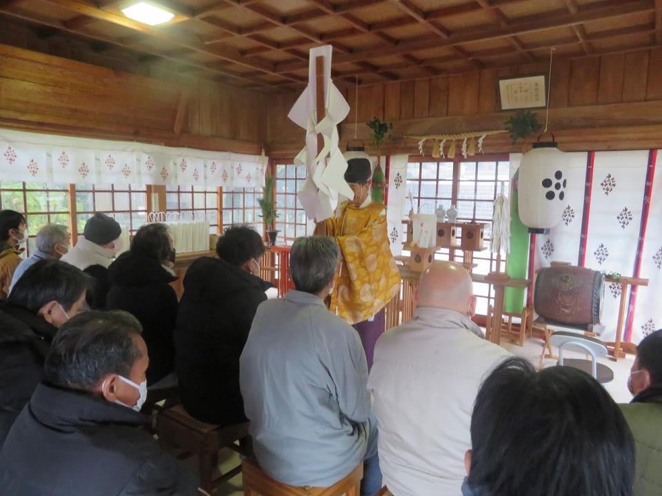 初詣に行ってきました（角川ヴィラ）