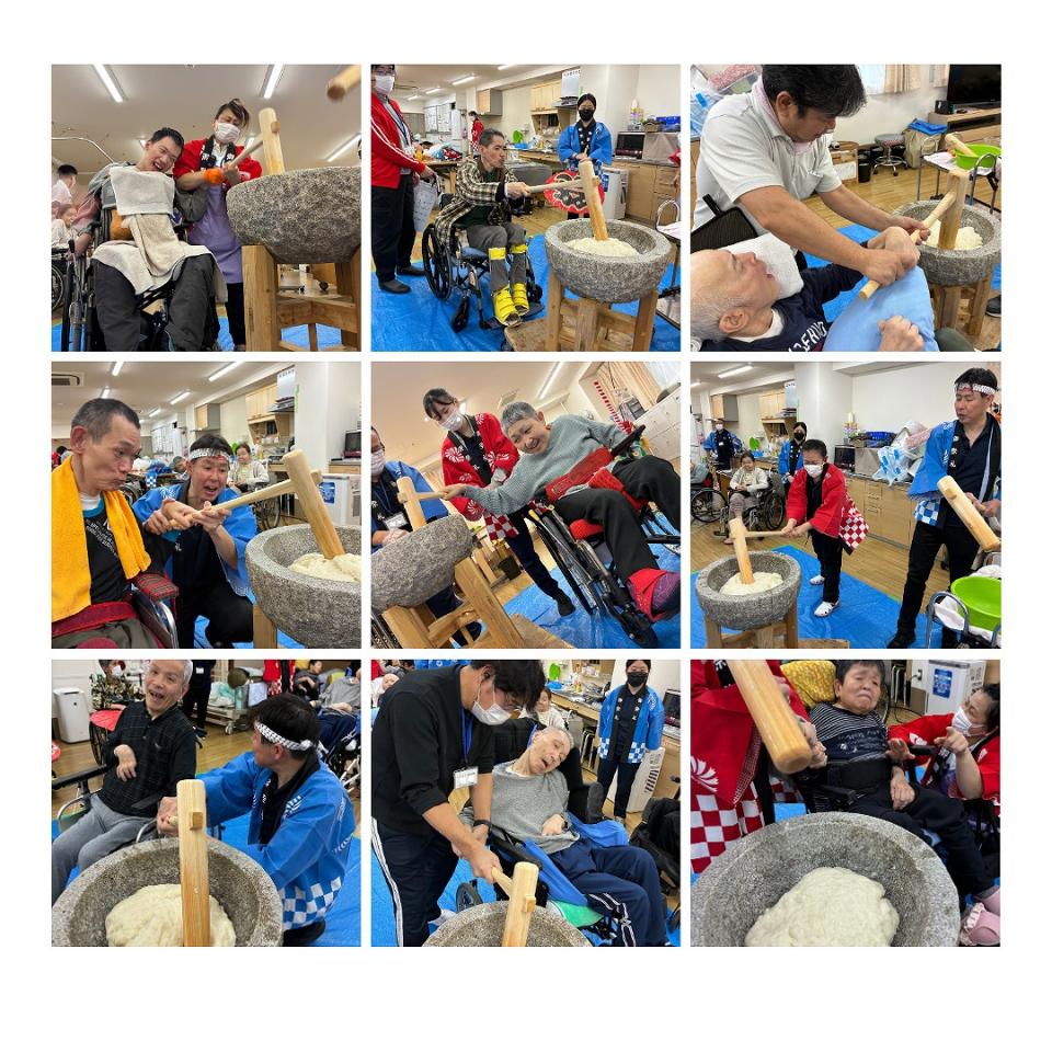 いまみや　餅つき